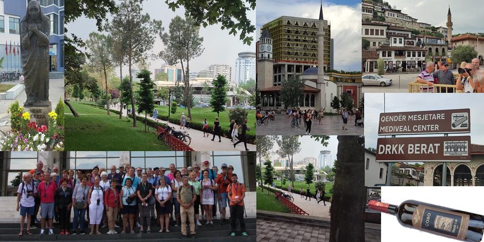 Mère Teresa, Tirana, groupe.