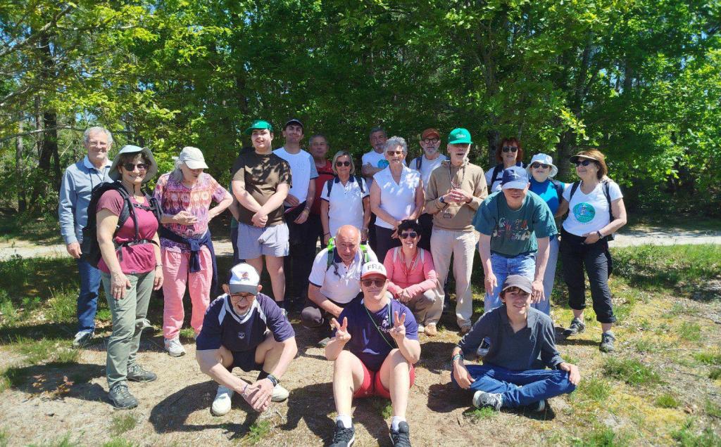 Reprise des sorties de randonnées avec les résidents du centre FO-FAM de&nbsp;Gujan-Mestras